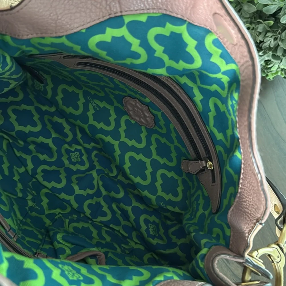 orYANY Pink and Cream Hobo Bag - Picture 5 of 12